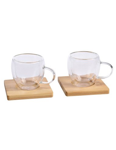 Juego de tazas BAMBOO DUO